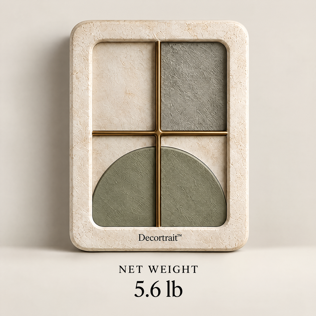 Decortrait™ The Quiet Window – Architectural Botanical Wall Sculpture