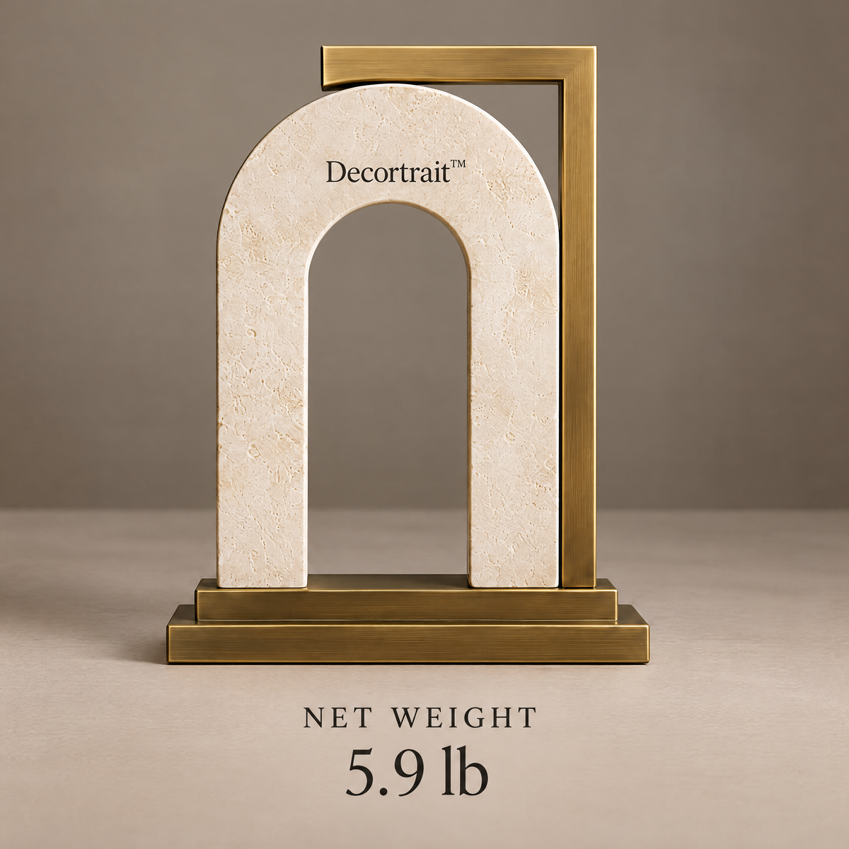 Decortrait™ Stacked Horizon – Layered Mineral Ridge Wall Sculpture